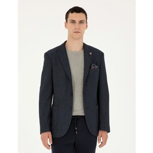 Pierre Cardin Erkek Lacivert Slim Fit Ceket 50292174-VR033