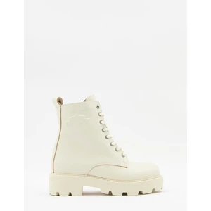 Harley Davidson Carrie Kadın Bej Deri Bot