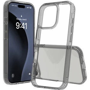 Buff Apple iPhone 16 Pro Air Hybrid Şeffaf Kılıf Smoke Black
