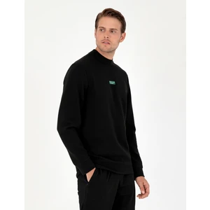Pierre Cardin Erkek Siyah Regular Fit Sweatshirt 50293256-VR046