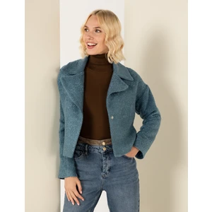 Pierre Cardin Kadın Mint Crop Top Kaban 50253472-VR152