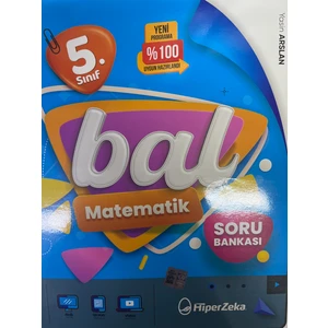 Hiper Zeka Yayınları 5. Sınıf Bal Serisi Matematik Soru Bankası - Yasin Arslan