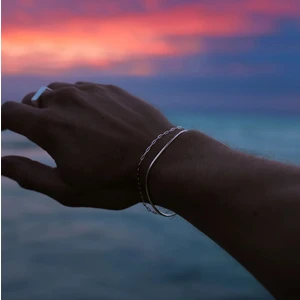 Ricco Jewellery 925 Ayar Gümüş Old Money Ataç Bileklik • Made In Italy • Everyday Luxury Silver