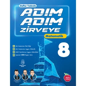 Newton Yayınları 8. Sınıf Adım Adım Zirveye Matematik Soru Bankası