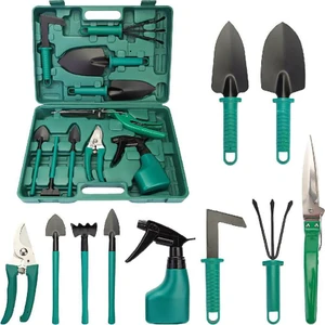10'lu Mini Güçlü Bahçe Hobi Seti Bitki Çiçek bakım Seti Paslanmaz Çelik hafif bahçe aleti