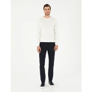 Pierre Cardin Erkek Lacivert Slim Fit Basic Kanvas Pantolon 50292522-VR033