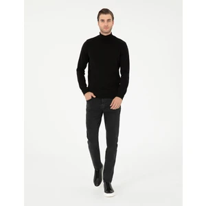 Pierre Cardin Erkek Antrasit Slim Fit Jean Pantolon 50295845-VR006