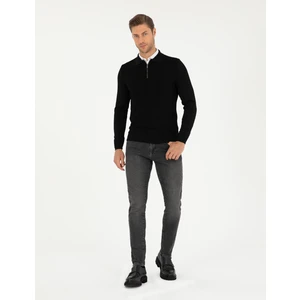 Pierre Cardin Erkek Antrasit Slim Fit Jean Pantolon 50295871-VR006