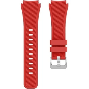 Haylou Solar LS05 / LS05 S Tokalı Çapraz Çizgili Spor Silikon Kordon Kayış