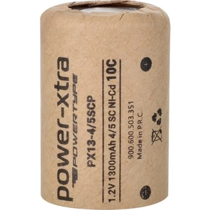 PX13-4/5SCP - 1.2V 1300 Mah - 4/5 Sc - Ni-Cd Şarjlı Pil - 10C