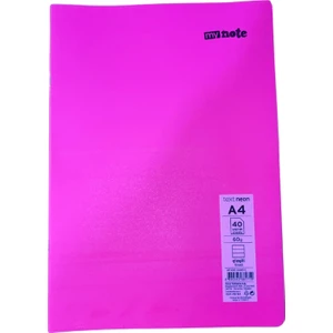 Text Neo Defter A4 40 Yp Çizgili - Pembe