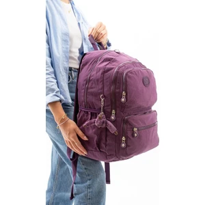 Kadın Sırt Çantası Hafif Kumaş Çok Cepli Kabin Boy Seyahat Çantası 43*30 cm