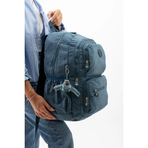 Kadın Sırt Çantası Hafif Kumaş Çok Cepli Kabin Boy Seyahat Çantası 43*30 cm