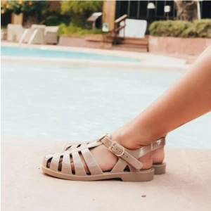 Biarritz Brillo Kadın Sandalet Ayakkabı Koyu Bej Taupe S10258-183 V3