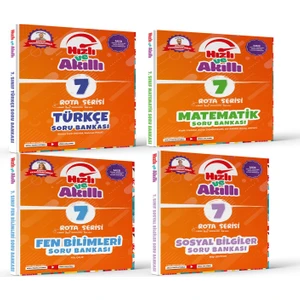 Tammat Yayıncılık 7. Sınıf Türkçe Matematik Fen Bilimleri ve Sosyal Bilimler Soru Bankası 4 Kitap