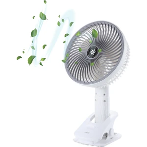 House Pratik HP62 Yüksek Performanslı Pratik Taşınabilir Şarj Edilebilir 3 Kademeli Masaüstü Fan