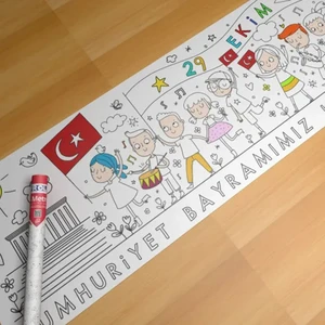 29 Ekim Boyama Kağıdı