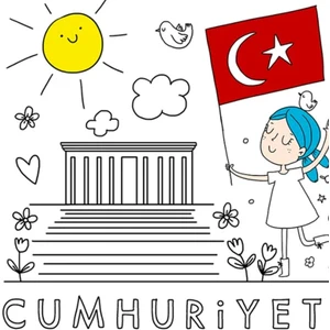 29 Ekim Boyama Kağıdı