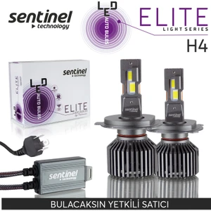 Elite H4 LED Xenon Ampülü 65W 12V 12000 Lumen 6500 Kelvin Beyaz Işık