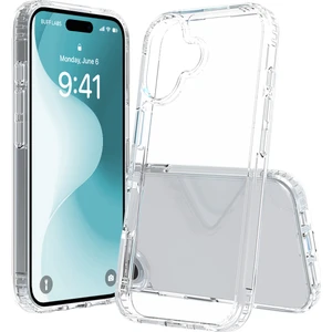 Buff Apple iPhone 16 Air Hybrid Şeffaf Kılıf Crystal Clear