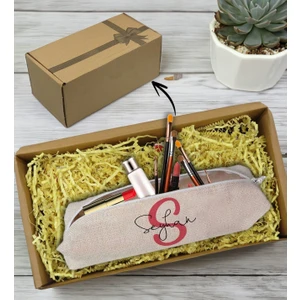 Bk Gift Kişiye Özel Isimli Kalemlik Keten