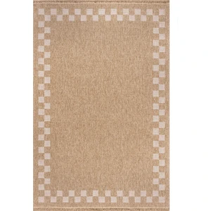 Koza Home Fibra Natural Krem Halı Kilim Salon Oturma Odası Yolluk Yatak Odası Koridor Halısı A0705A