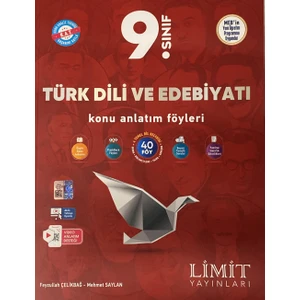 Limit Yayınları 9. Sınıf Türk Dili ve Edebiyatı Konu Anlatım Föyleri