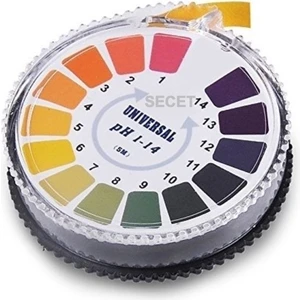 Ph Kağıdı Rulo, Indikatör Kağıdı 1-14 Ph Test Kağıdı, Ph Ölçüm Test Kağıdı Beş Metre Rulo Olarak