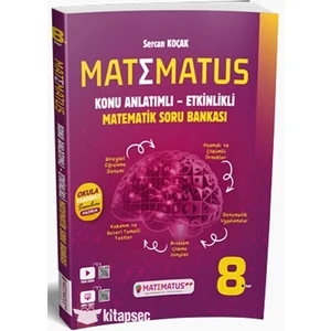 Matematus Yayınları 8. Sınıf Soru Bankası - A. Alptekin Esin