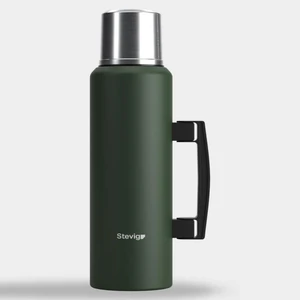 4 Camp Klasik Vakumlu Kulplu Çelik Termos 1.5 Lt. Green ST-206