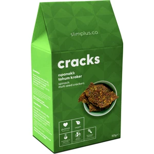 Ispanaklı Glutensiz Vegan Tohum Kraker Cracks 50gr