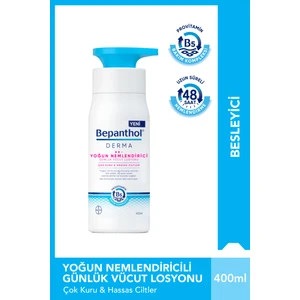 Derma Günlük Yoğun Nemlendirici Vücut Losyonu 400 ml Çok Kuru Ve Hassas Ciltler - Günlük Vücut Bakım