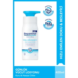 Derma Günlük Vücut Bakım Losyonu 400 ml-  Kuru ve Hassas Ciltler - Günlük Yoğun Nemlendirici