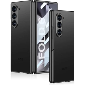 Galaxy Z Fold 6 Kılıf Titanyum Metal Tasarımlı Redclick Kıpta Caz Kapak