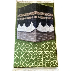 3 cm Kalın Süngerli Seccade Kabartmalı Diz Ağrıtmaz Namazlık - 70X120 cm