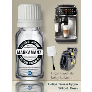 Espresso Kahve Makineleri Için Gıdaya Temasa Uygun Silikon Bazlı Nsf Onaylı 10GR Gres Philips Uyumlu
