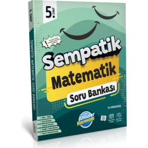 Ünlüler Karması Sempatik 5. Sınıf Matematik Soru Bankası Yeni