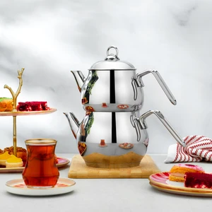 Opal Çelik Çaydanlık Takımı 3 Parça-Inox