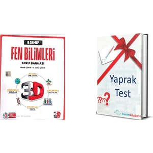 3D Yayıları 8. Sınıf Fen Bilimleri Soru Bankası + Yaprak Test