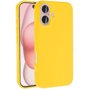 iPhone 16 Plus Kılıf Lansman Içi Kadife Silikon + Ekran Koruyucu
