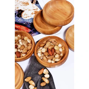 Bev Kitchen 6'lı Bambu Çerezlik 10 cm
