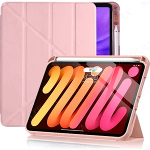 Apple iPad Air 11inç M2/M3 Kılıf Kalem Şarj Bölmeli Case 2025-2024