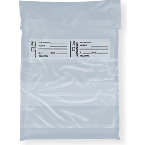 Ambalaj Pazarı Cepli Gri Kargo Poşeti 17X25+5 cm - 250 Adet