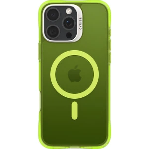 Ciel by CYRILL iPhone 16 Pro Max ile Uyumlu MagSafe Kılıf UltraSheer Mag Sararma Karşıtı Hava Kanalı Teknolojisi™ Askeri Sınıf Koruma Lime Mat Kapak - ACS08245