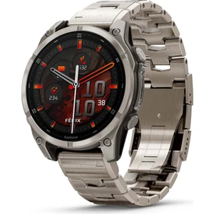Fenix 8 – 47MM Amoled Sapphire Titanyum Vented Titanyum Kayışlı