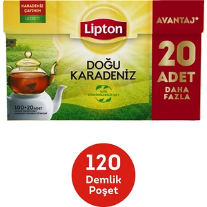 Doğu Karadeniz Bergamot Aromalı Demlik Poşet Çay 120'li