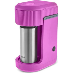 Mono Personal Filtre Kahve Makinesi ve Inox Kişisel Termos Hediyeli Raspberry Pink