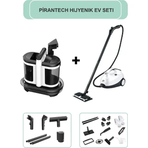 CB-107C Buharlı Temizlik Makinası / V22C Koltuk ve Halı Yıkama Makinesi (Hijyenik Ev Seti)