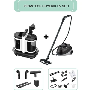 CB-107C Buharlı Temizlik Makinası / V22C Koltuk ve Halı Yıkama Makinesi (Hijyenik Ev Seti)
