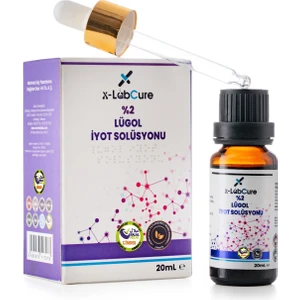 X-LabCure Lügol iyot Solüsyonu %2, 20 mL, GİMDES HELAL